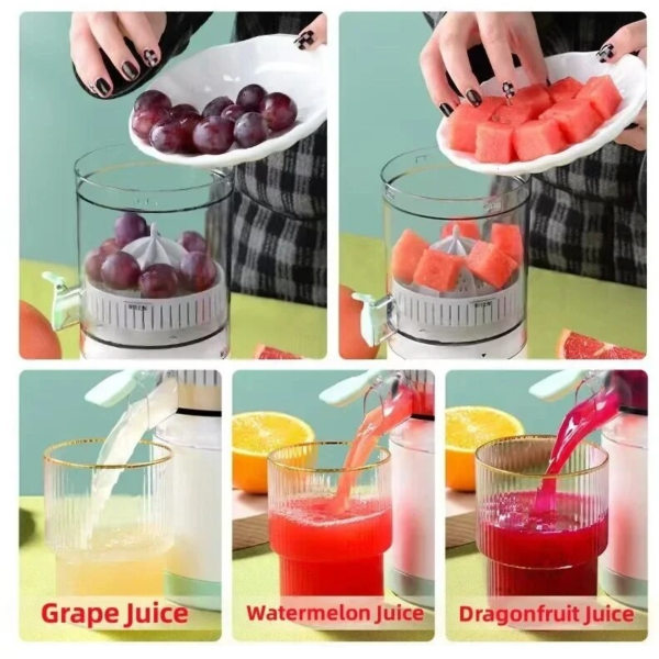 Exprimidor eléctrico de jugo inalambrico - Imagen 7